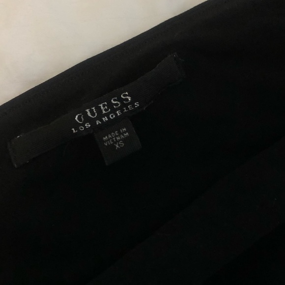 Black One Shoulder Guess Dress - Picture 4 of 4